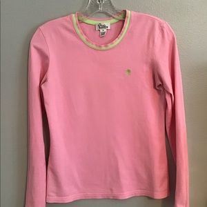 Lilly Pulitzer Pink Long Sleeve T-Shirt